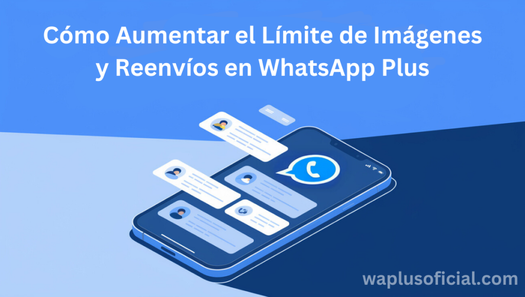 Cómo Aumentar el Límite de Imágenes y Reenvíos en WhatsApp Plus